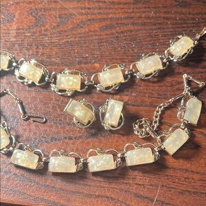 Elegant Coro confetti Lucite set❤️